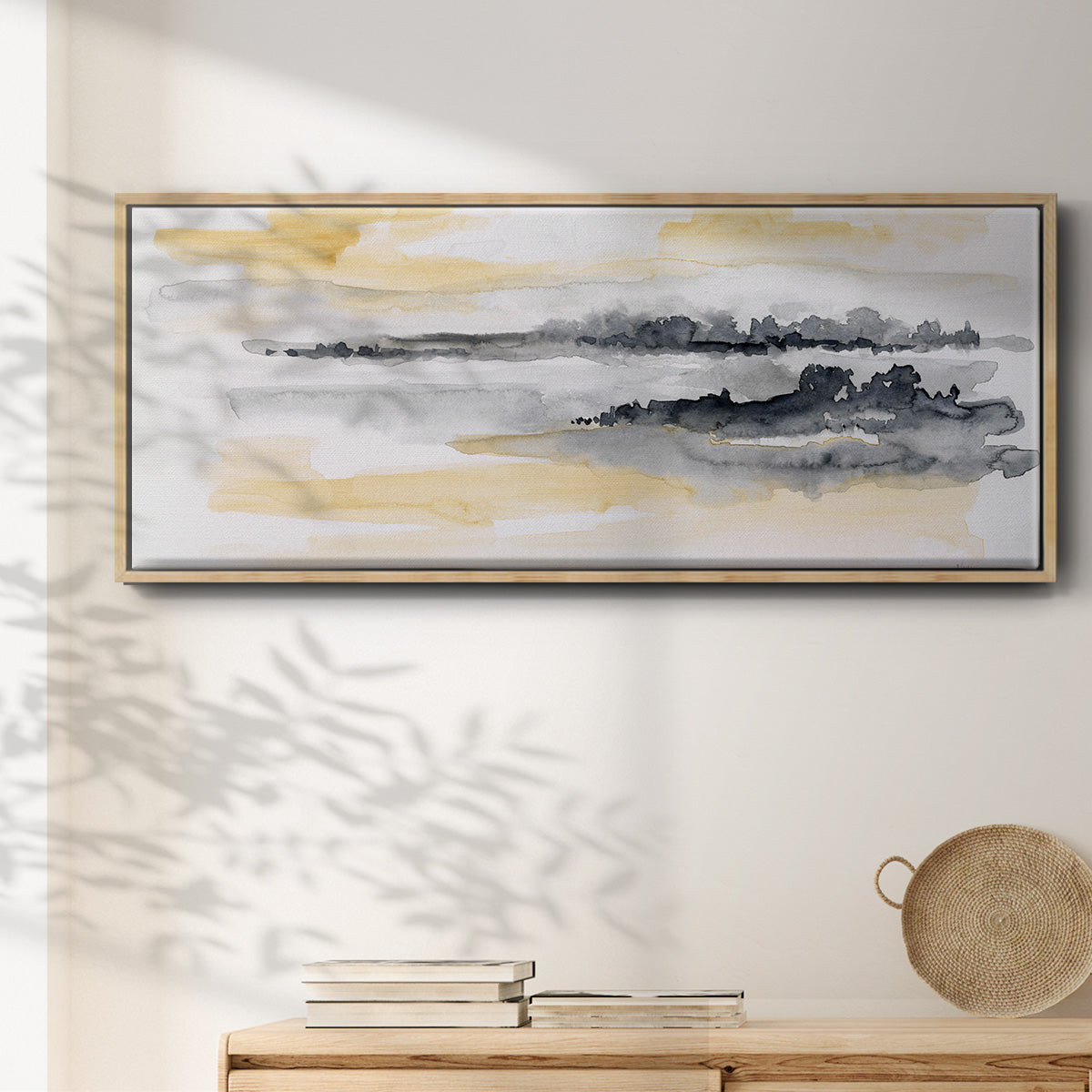 Whispering Wind II - Floater Framed Canvas Print