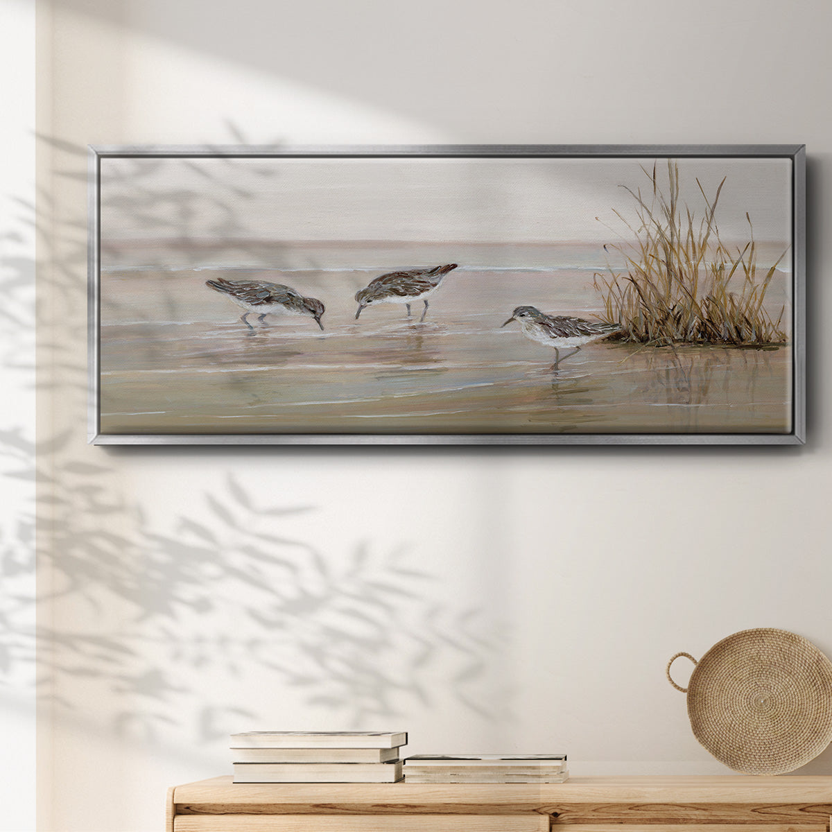 Early Risers II - Floater Framed Canvas Print