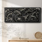 Linear Movement I - Floater Framed Canvas Print