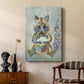 Fantastic Florals Raccoon - Canvas Art Print