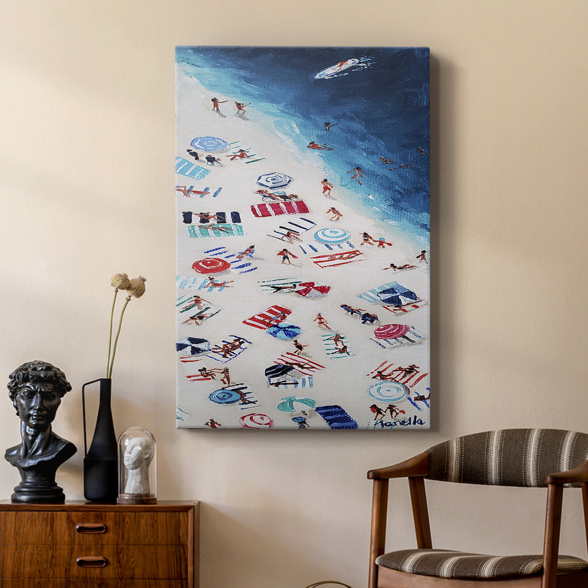 Break out Beach - Canvas Art Print