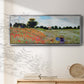 Wild Poppies Near Argenteuil, 1873 - Floater Framed Canvas Print