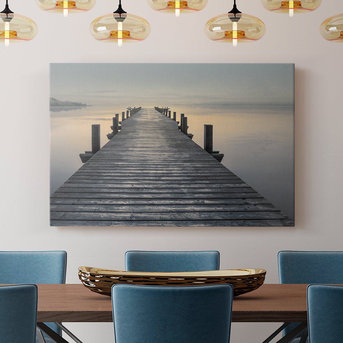 Sun Down - Canvas Art Print