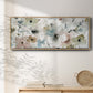 Evening Garden - Floater Framed Canvas Print