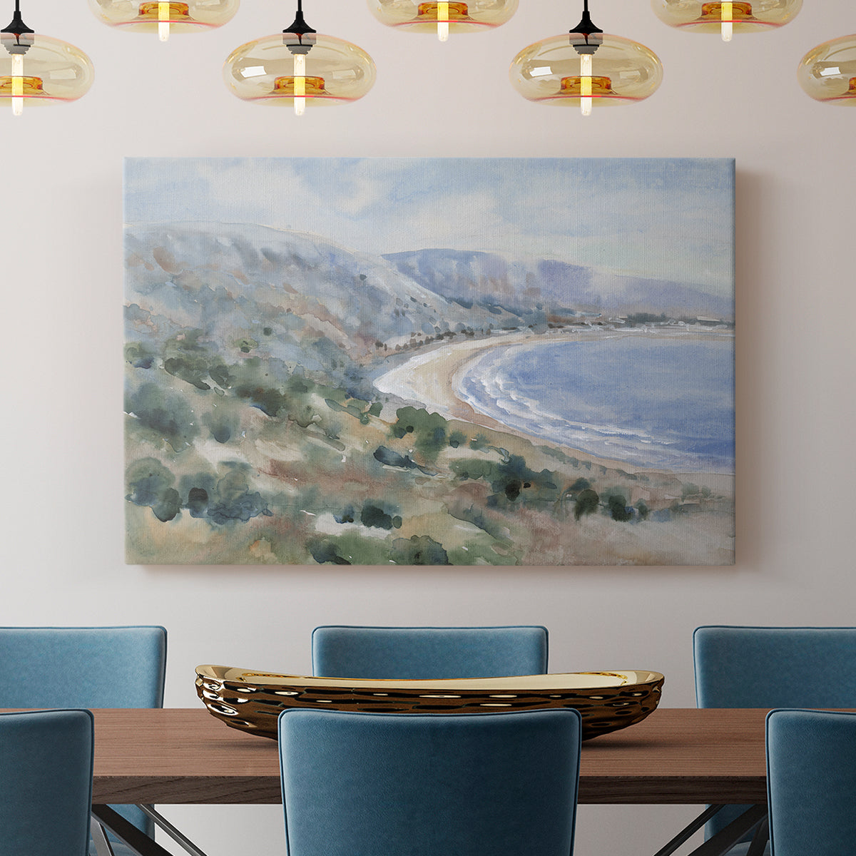 Coastal Mist II - Canvas Art Print