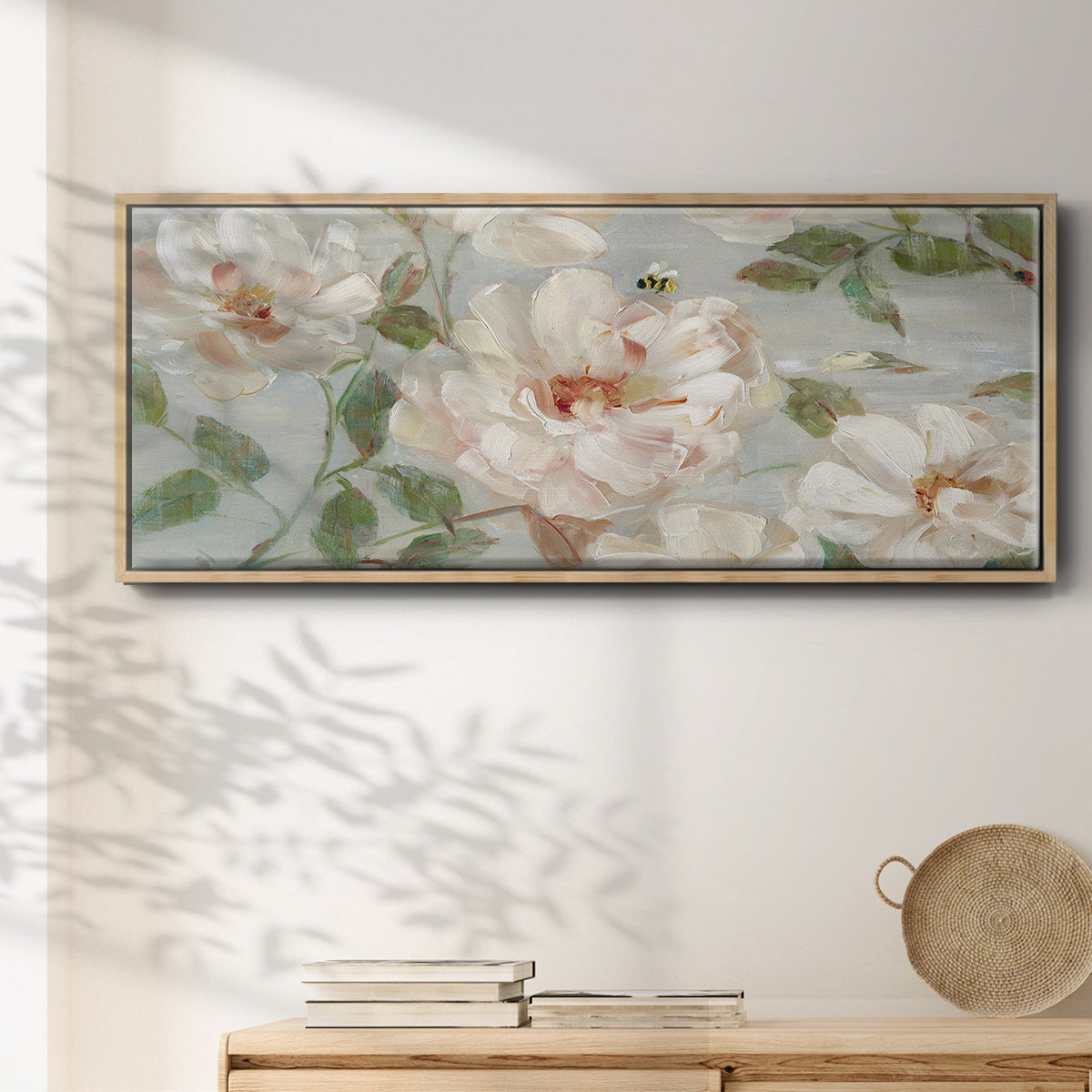Summer Serenade - Floater Framed Canvas Print