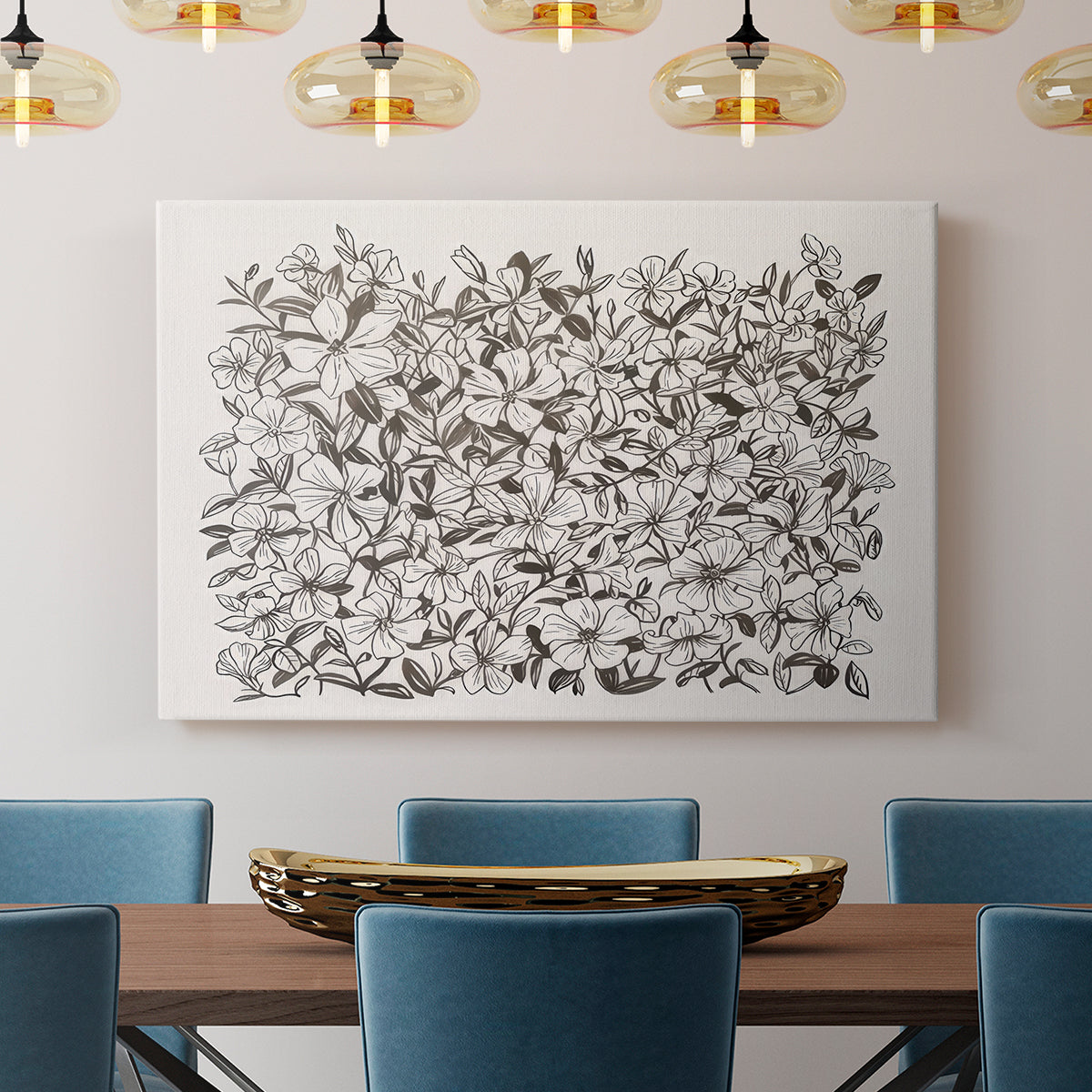 Periwinkle Daze III - Canvas Art Print