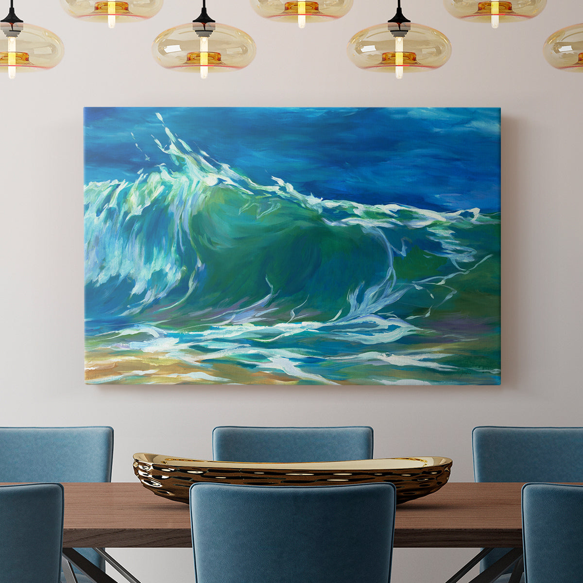 Green Flash - Canvas Art Print