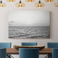 Rough Gray Sea Waves - Canvas Art Print