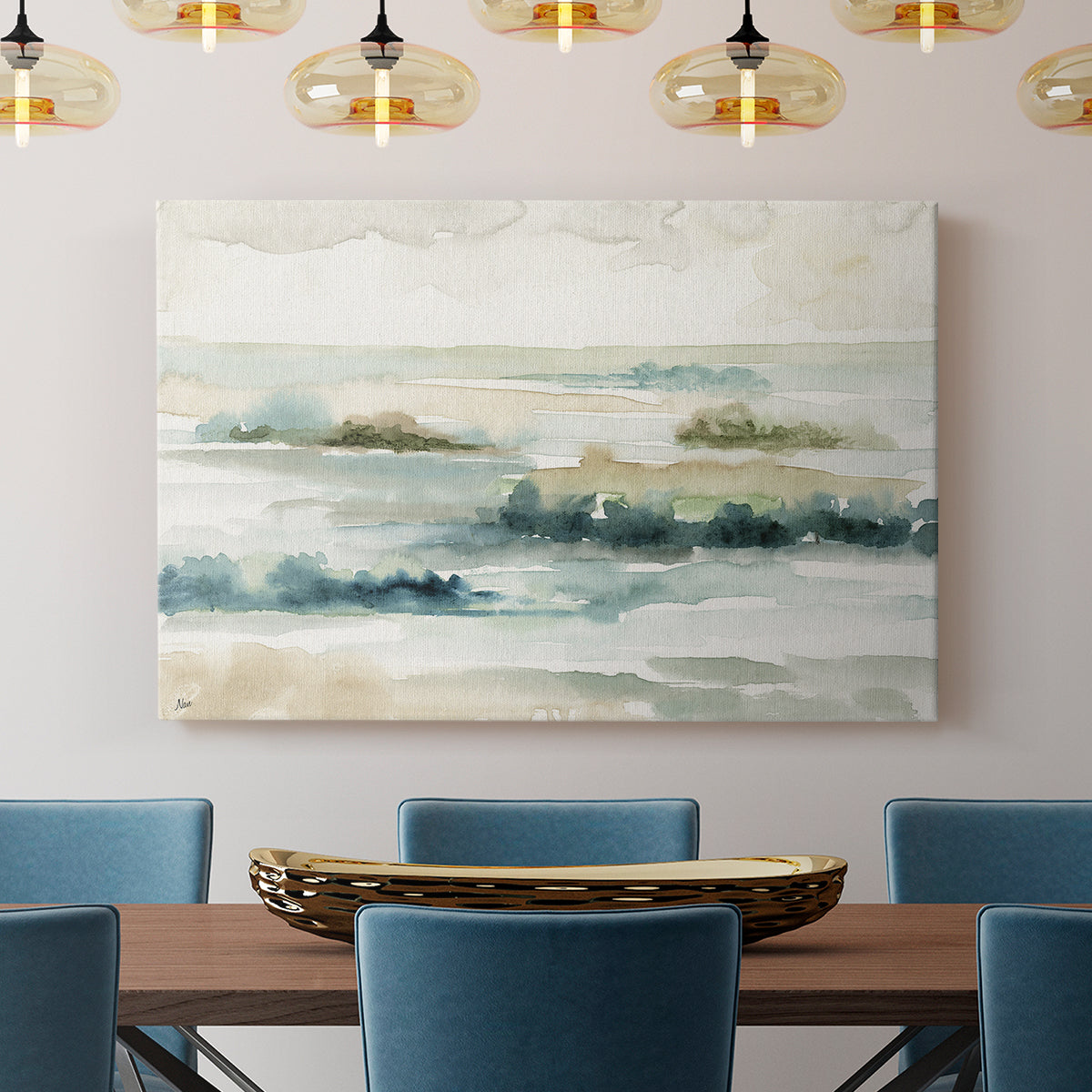 Pastel Panorama - Canvas Art Print