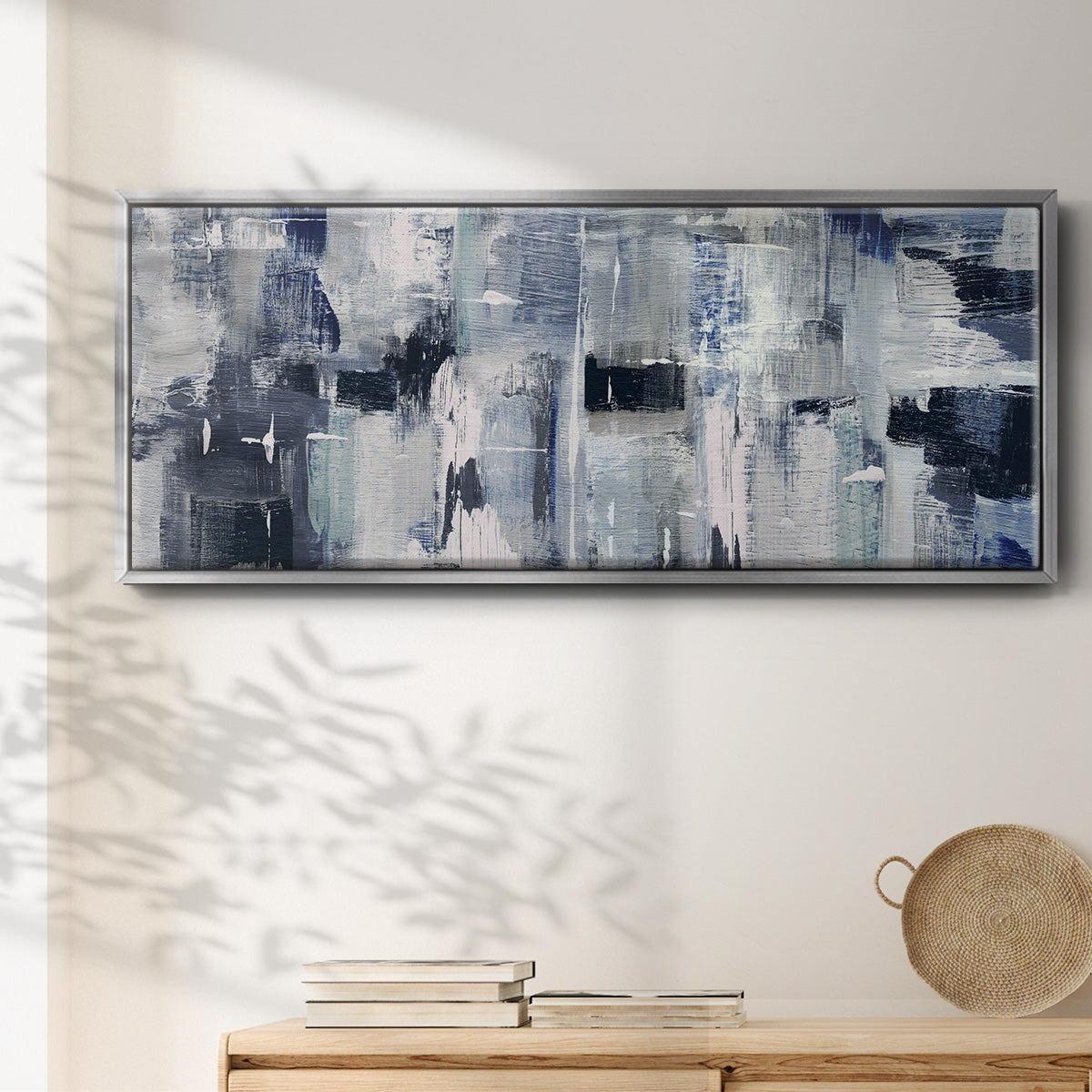 Spring Mountains - Floater Framed Canvas Print