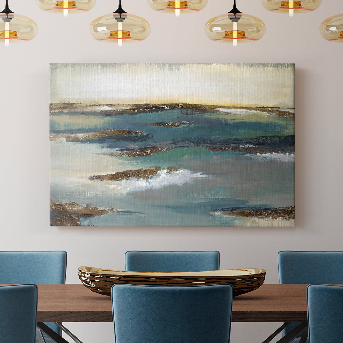 Coastal Bluffs - Canvas Art Print