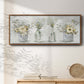 Farmhouse Bouquets - Floater Framed Canvas Print