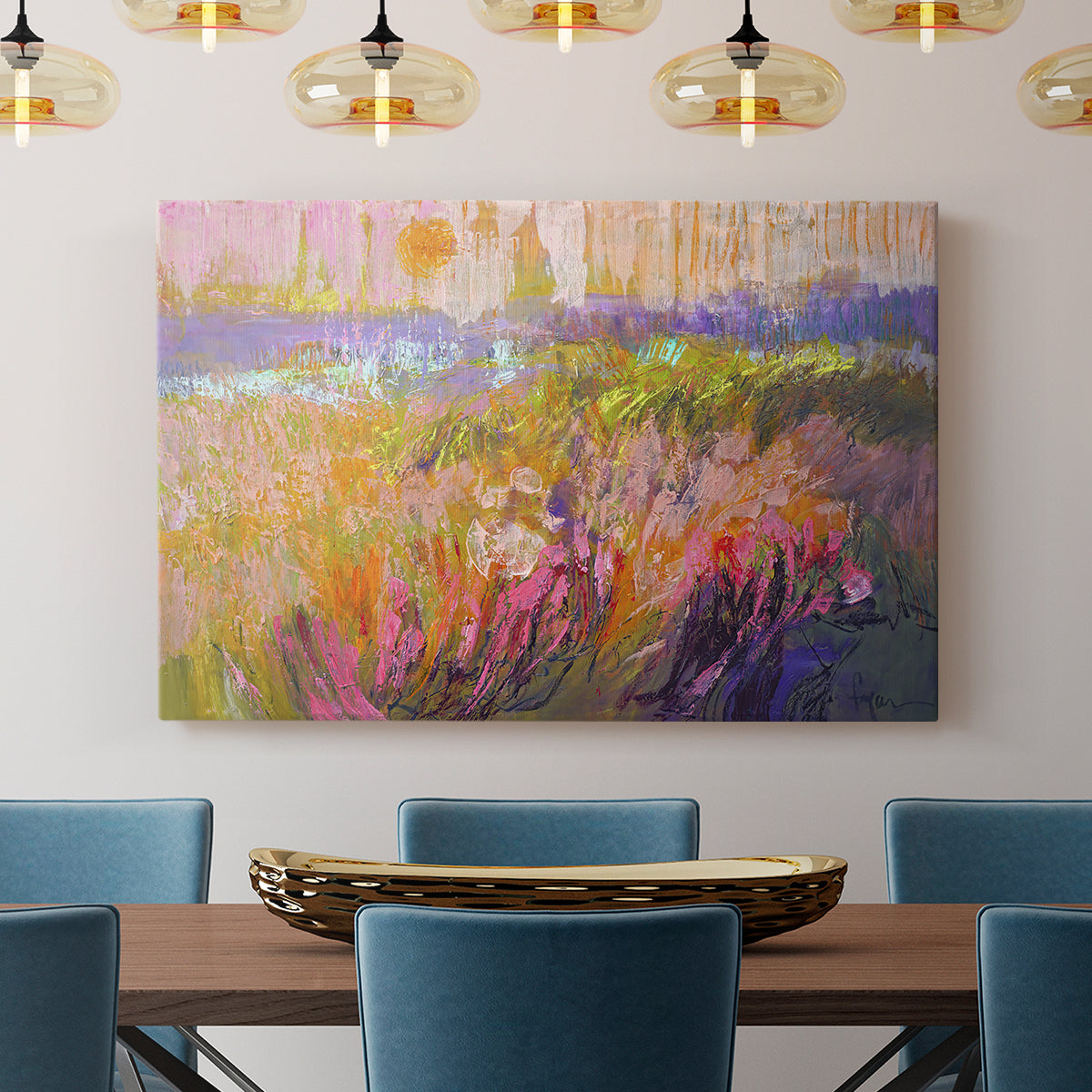 Among the Green Pastures VI - Canvas Art Print