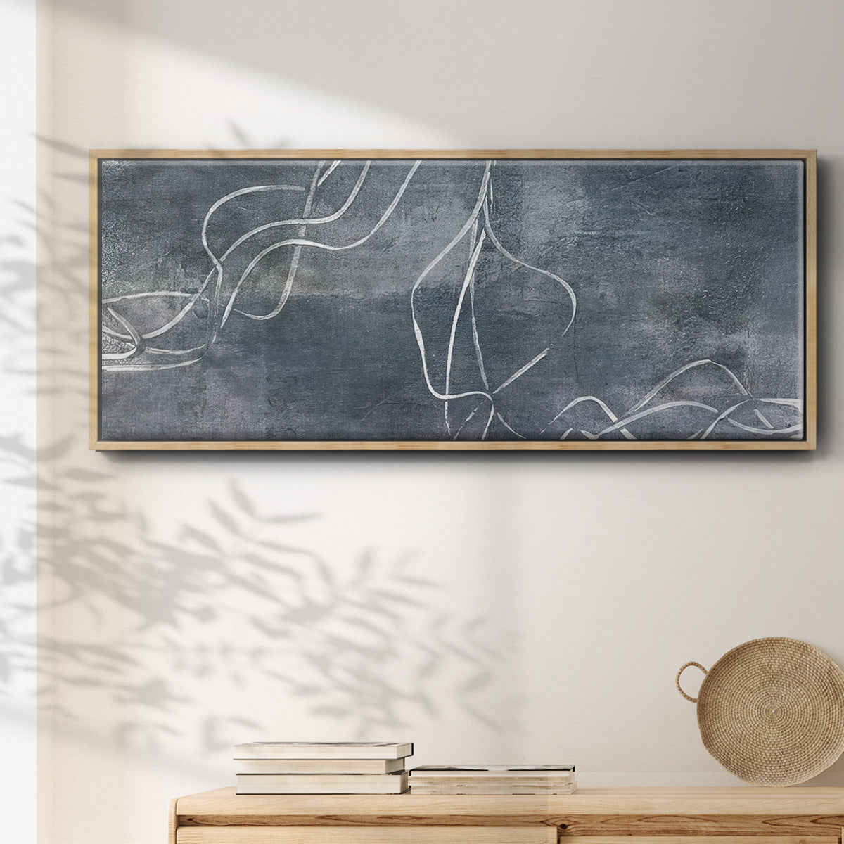 Organic Lining  I  - Floater Framed Canvas Print