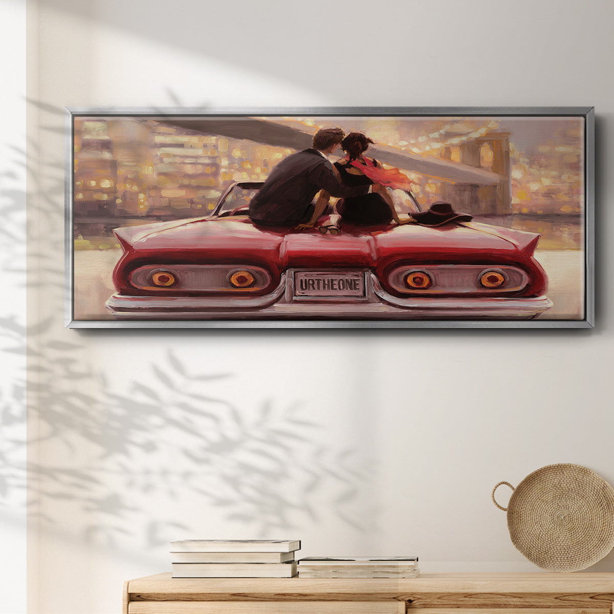 You Are The One - Floater Framed Canvas Print