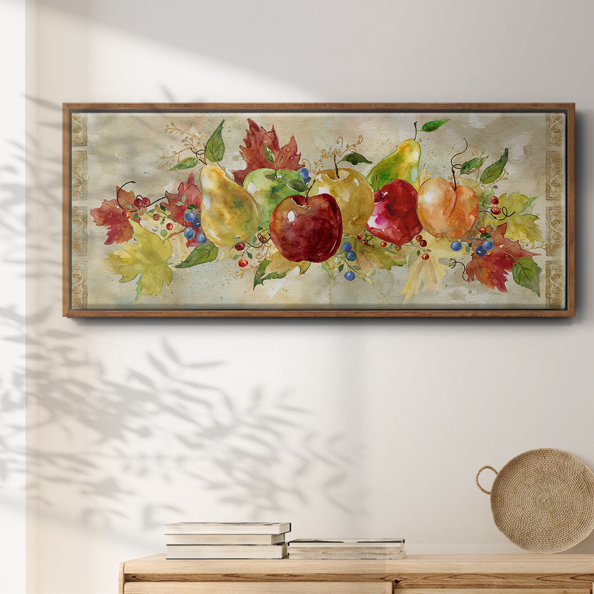 Venetian Fruit - Floater Framed Canvas Print