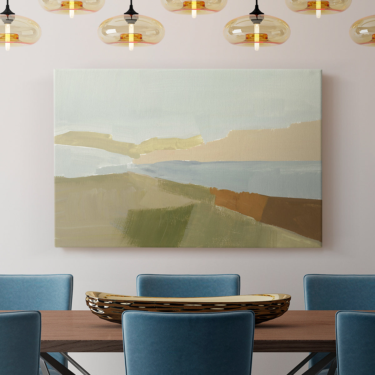 Stacked Landscape III - Canvas Art Print