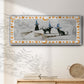 Black Cat Collection D - Floater Framed Canvas Print