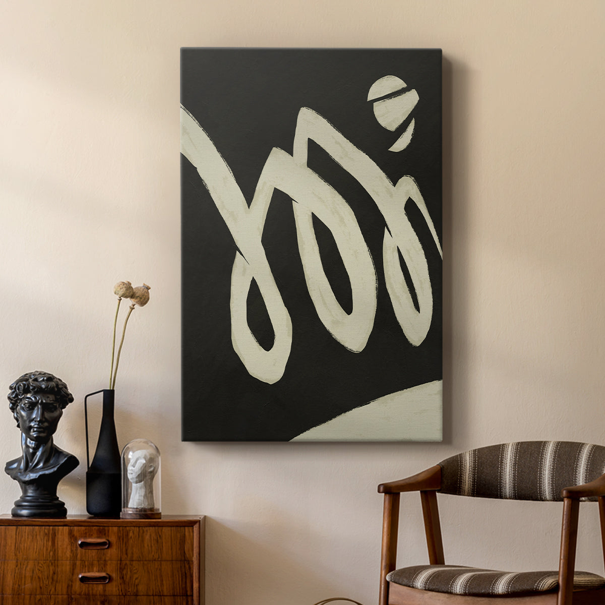 Neutral Spring IV - Canvas Art Print
