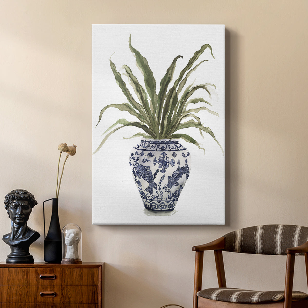 Fern House II - Canvas Art Print