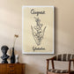 Birth Month VIII - Canvas Art Print