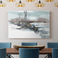 Winter Stream Watercolor II - Canvas Art Print