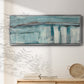 Acqua I - Floater Framed Canvas Print