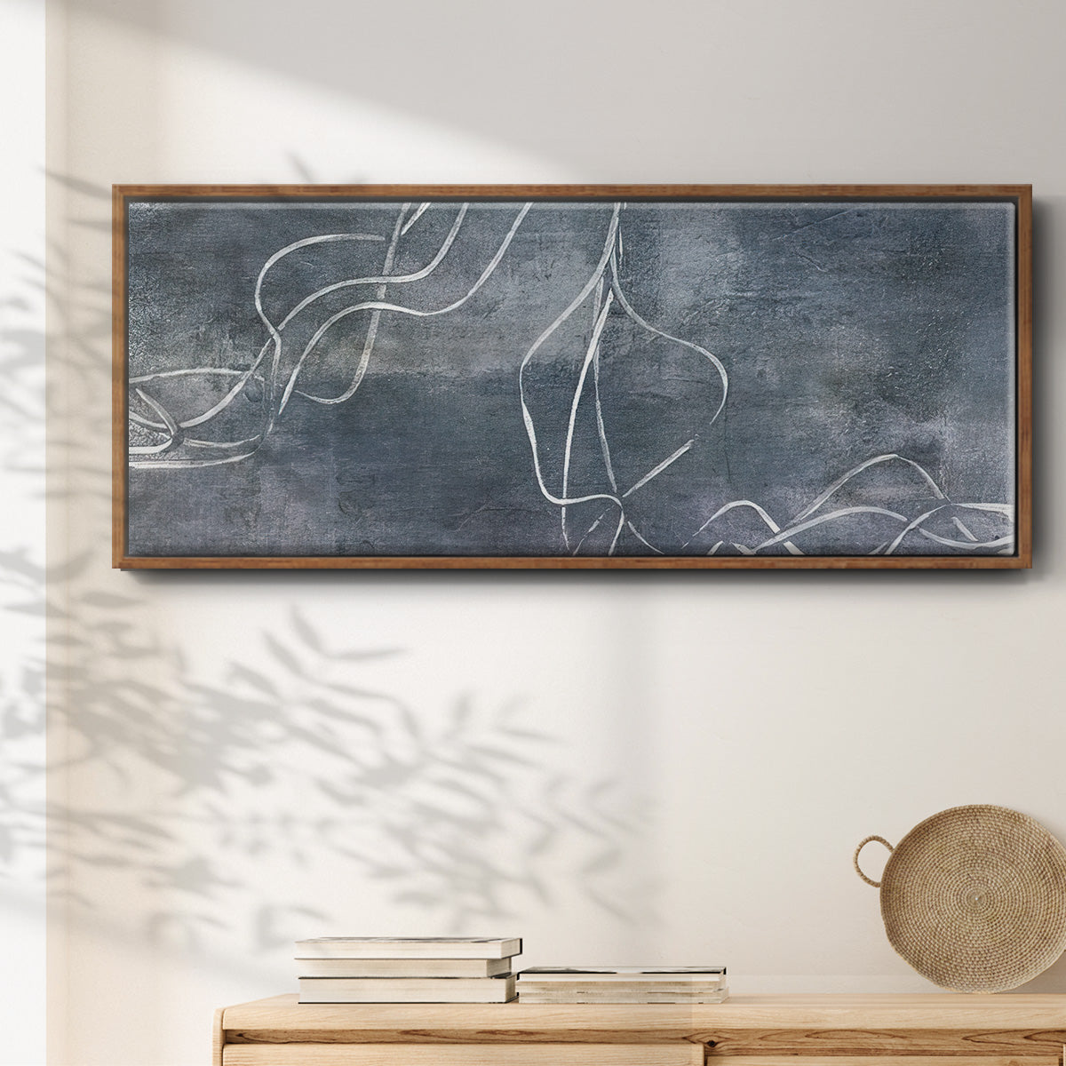 Organic Lining  I  - Floater Framed Canvas Print