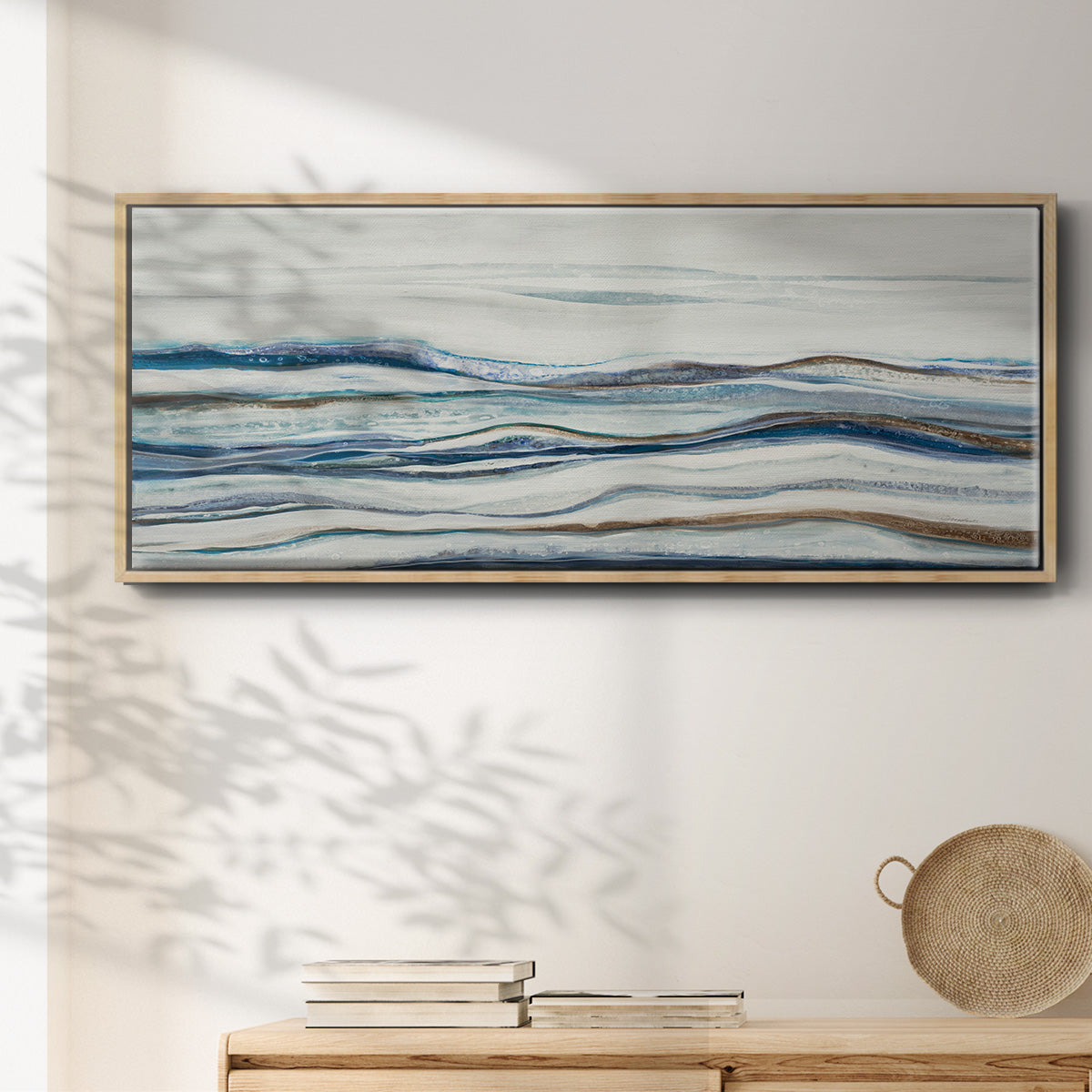 Shifting Sands - Floater Framed Canvas Print