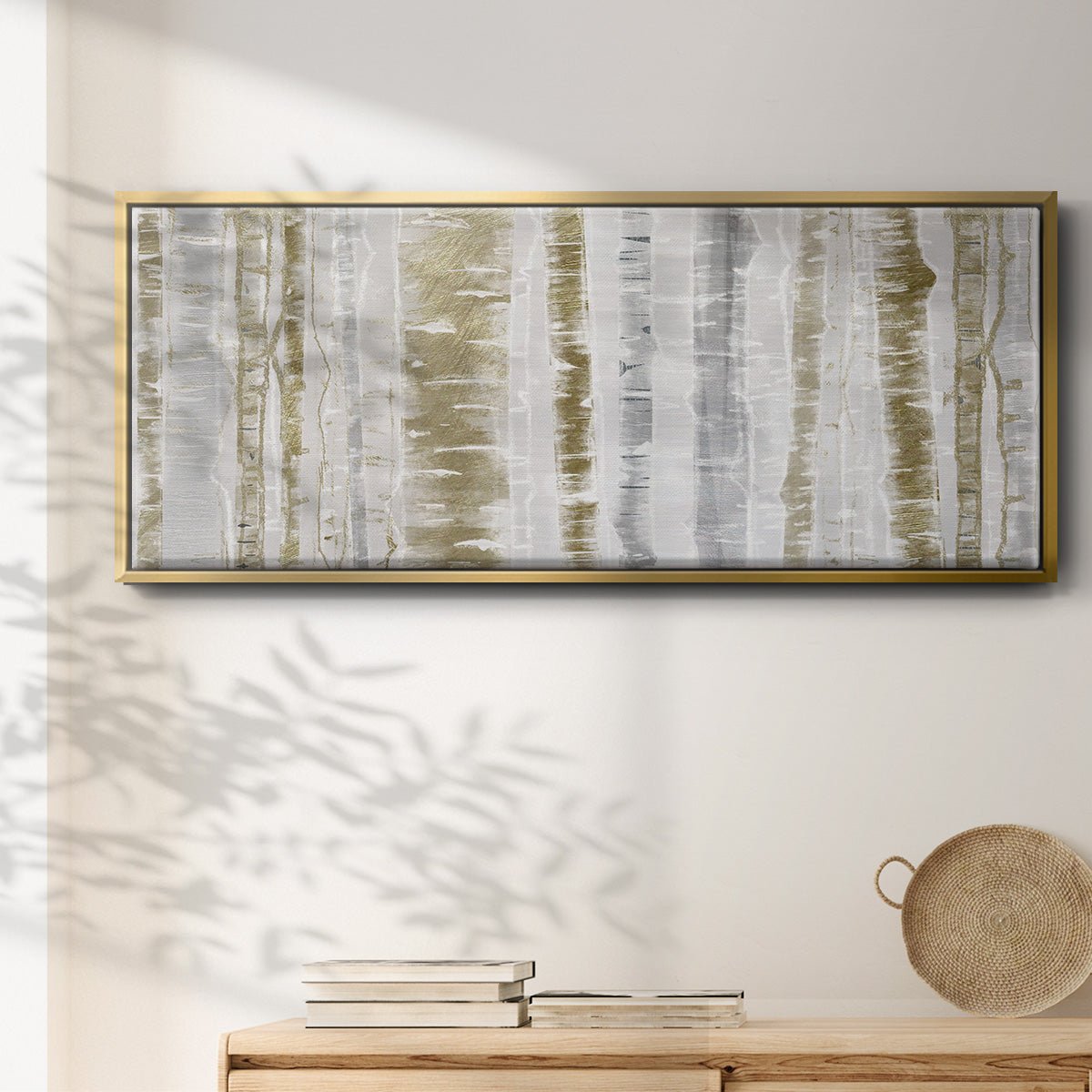 Meadow Mist - Floater Framed Canvas Print