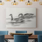 Geese Study II - Canvas Art Print
