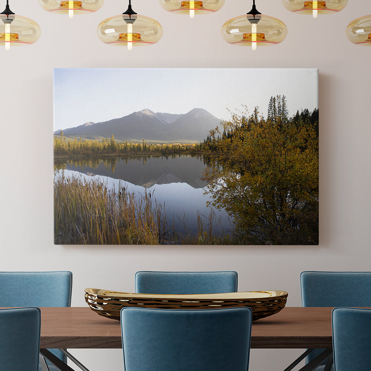 Low Light on Vermillion - Canvas Art Print