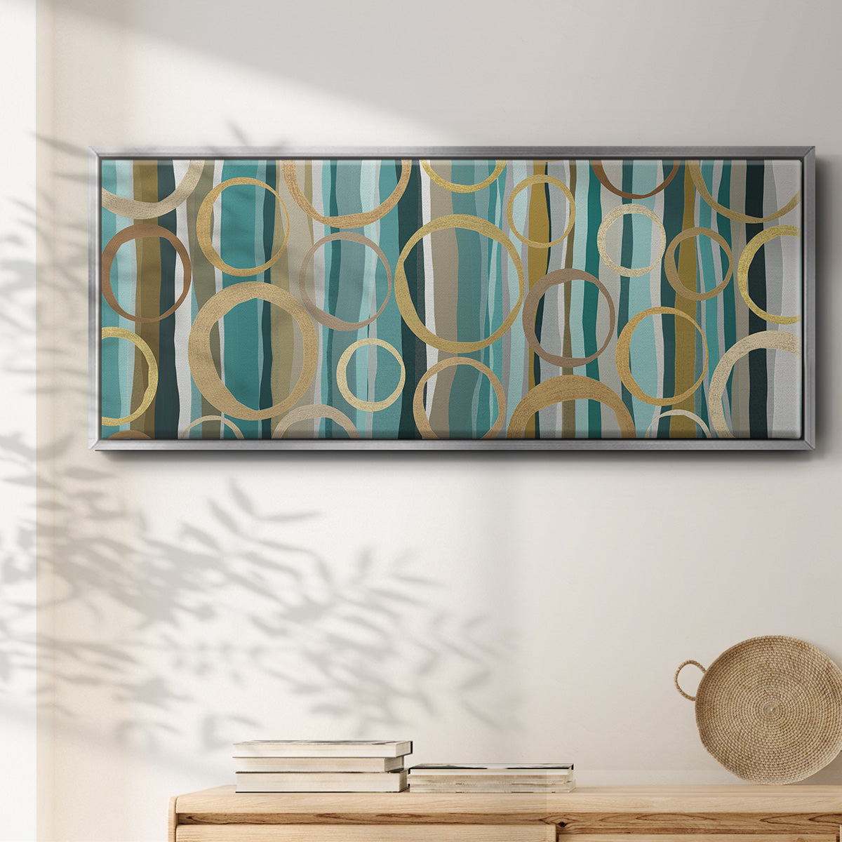 Watson's Garden II - Floater Framed Canvas Print