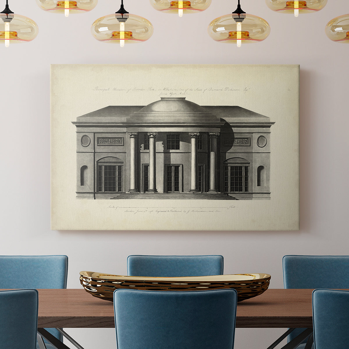 Richardson Architecture III - Canvas Art Print