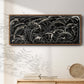 Linear Movement I - Floater Framed Canvas Print
