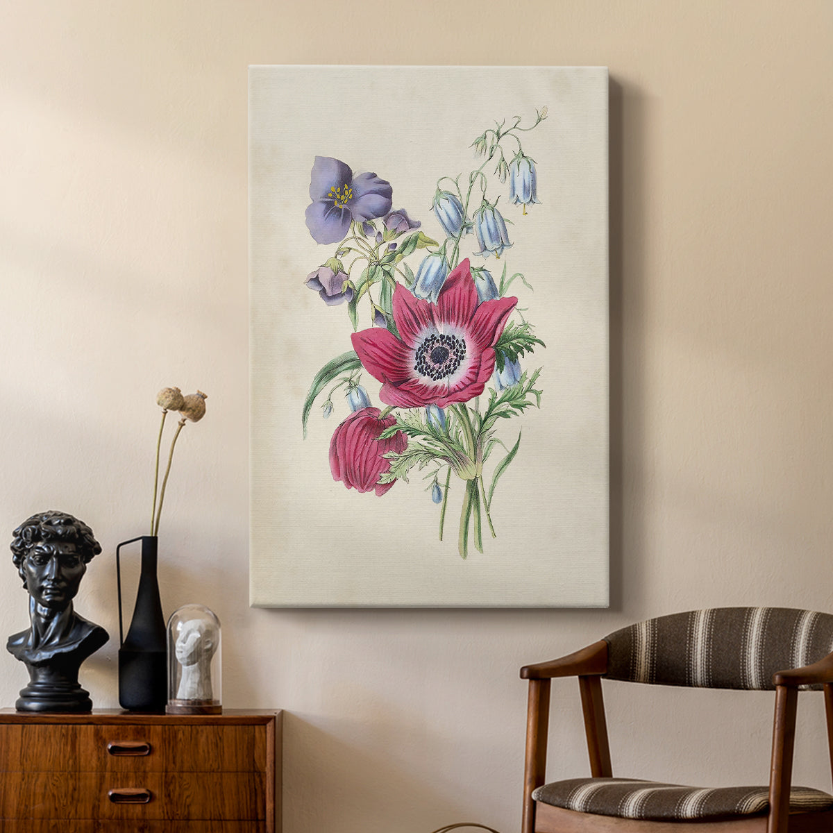 Antique Garden Bouquet I - Canvas Art Print