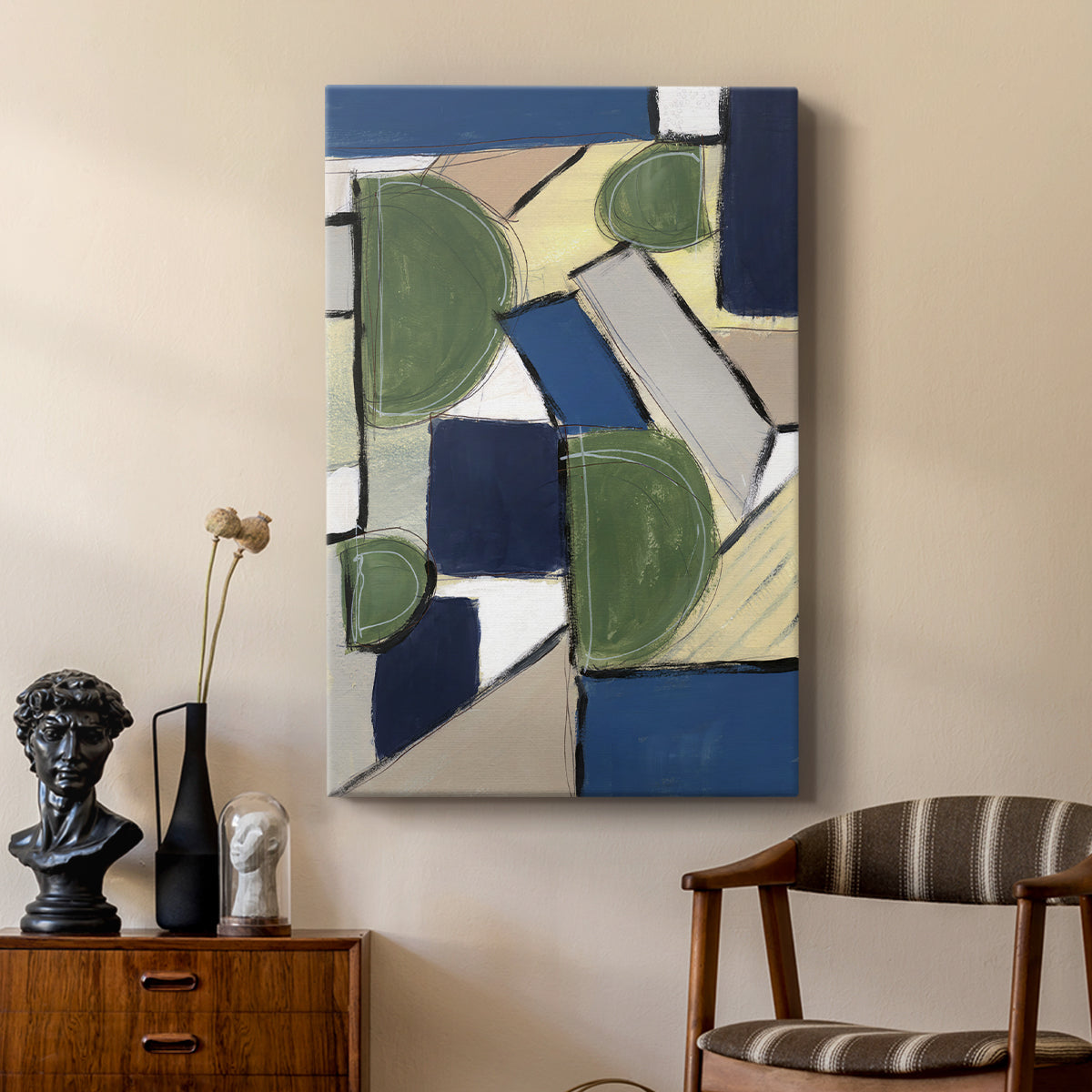 Spatial Mix I - Canvas Art Print