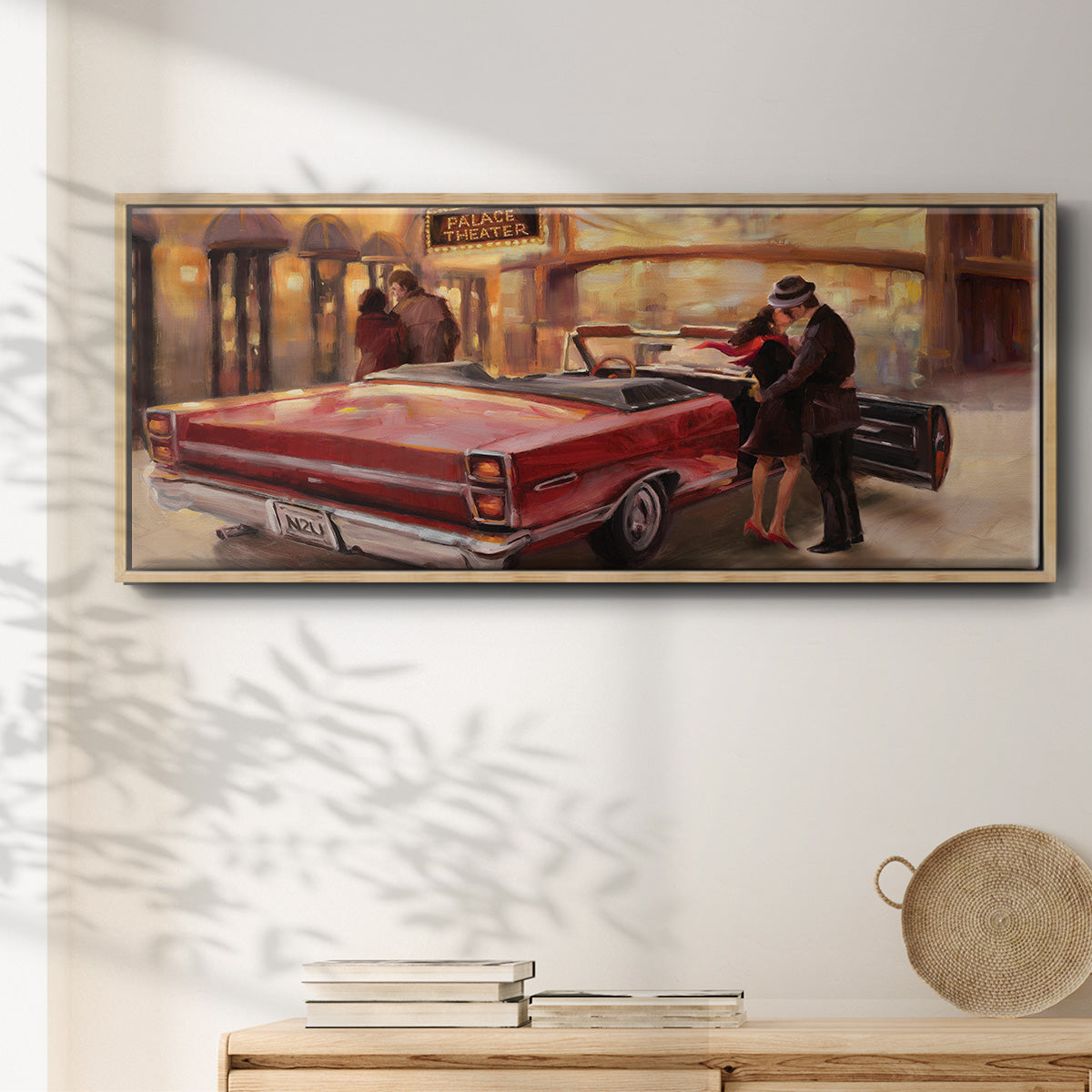 Into You - Floater Framed Canvas Print