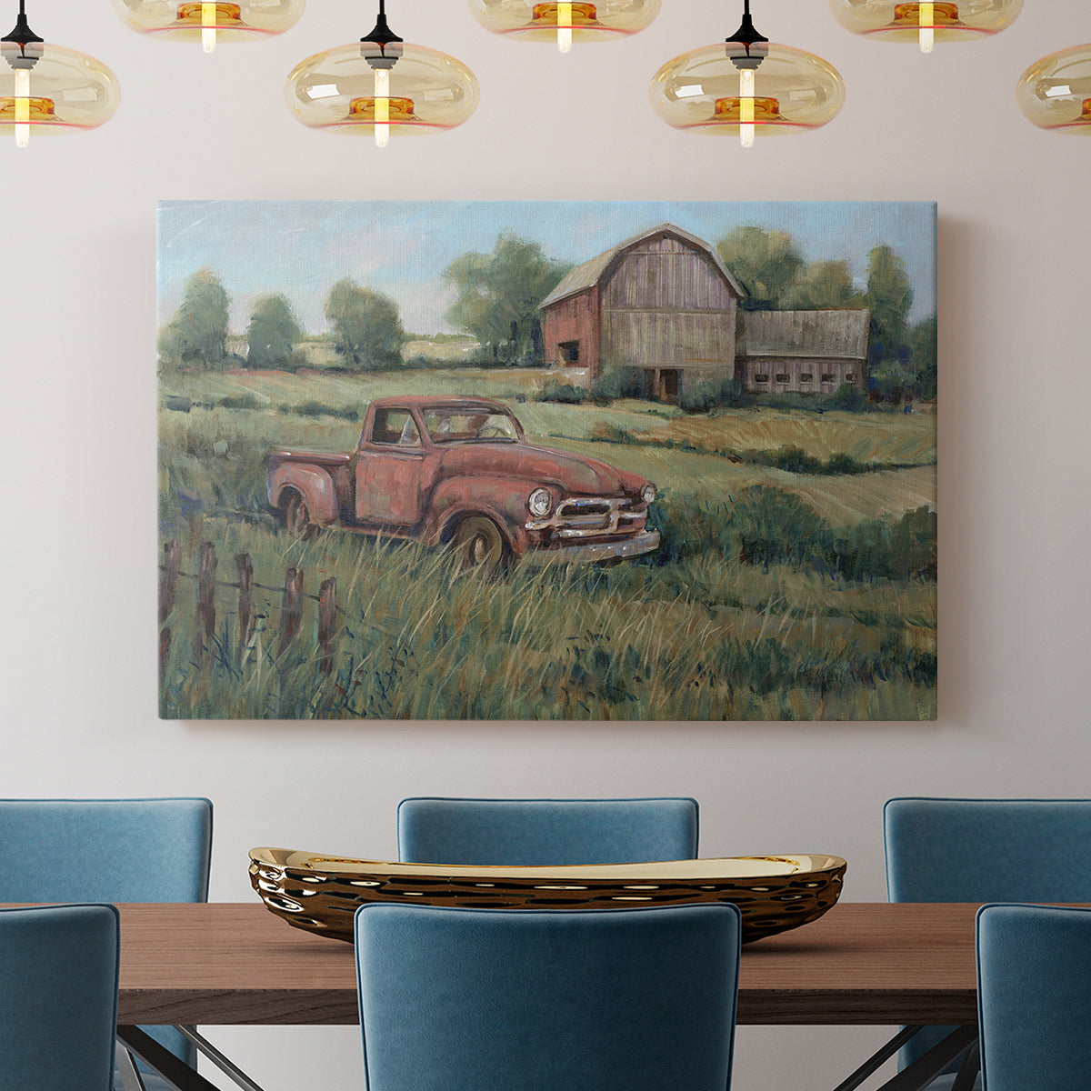 Rusting Away II - Canvas Art Print
