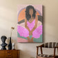 Curly Lady IV - Canvas Art Print