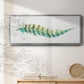 Tail Feather II - Floater Framed Canvas Print