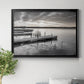Soft Summer Sunrise - Modern Framed Canvas Print