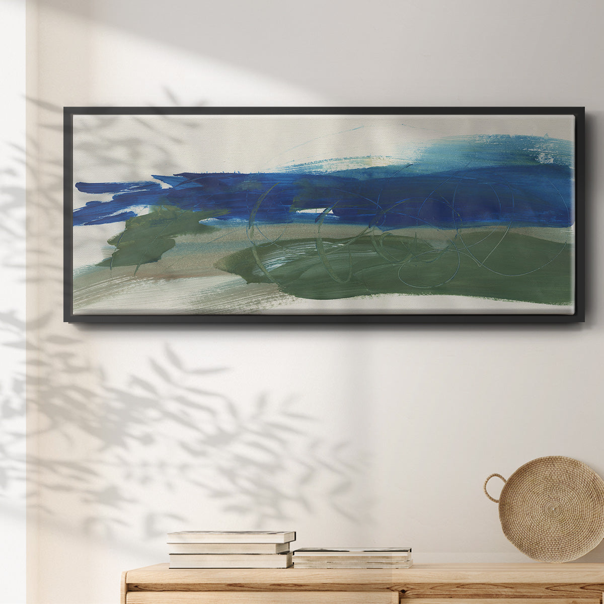 Mirages III - Floater Framed Canvas Print