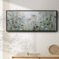 Wildflower Fields - Floater Framed Canvas Print