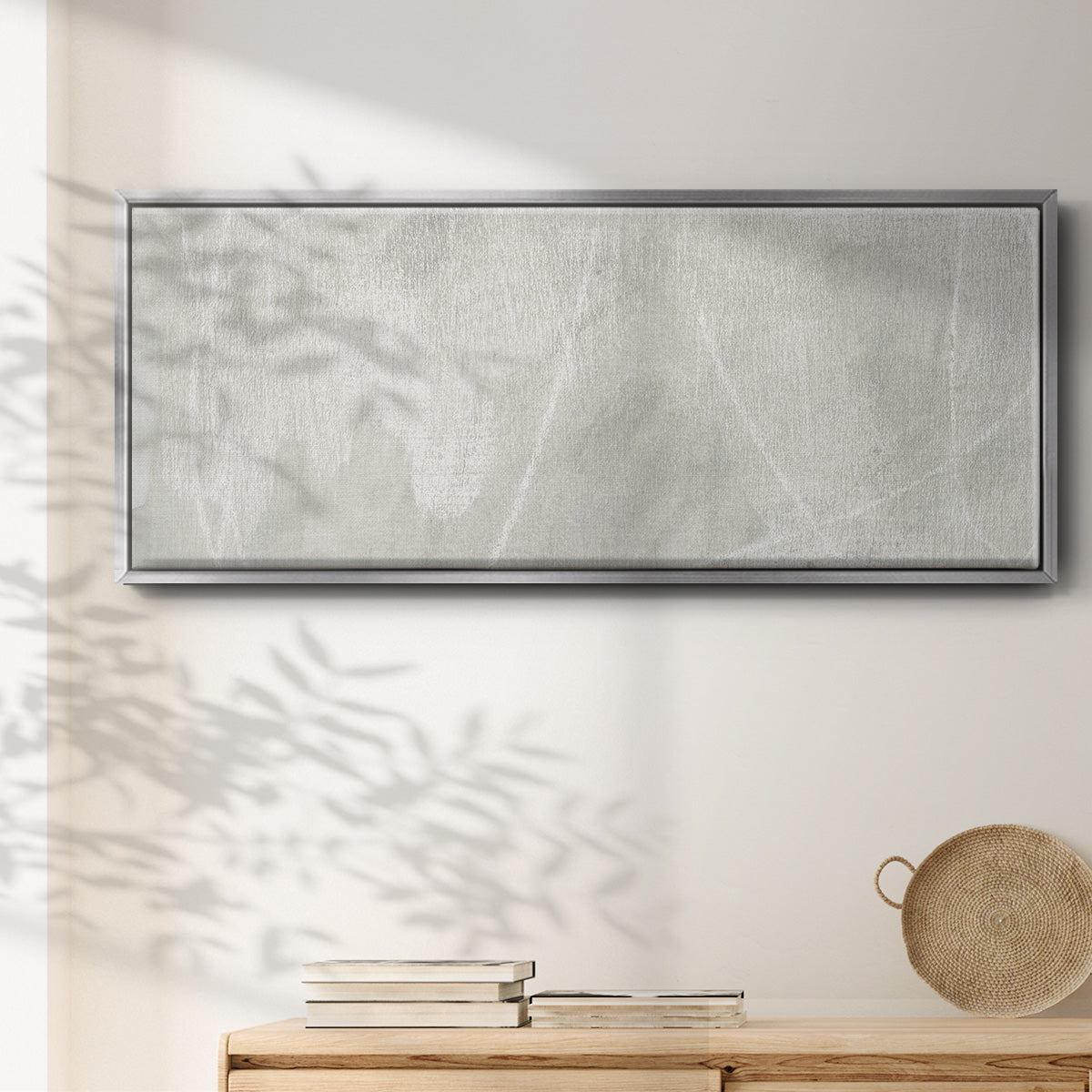 Stone Shadows II - Floater Framed Canvas Print
