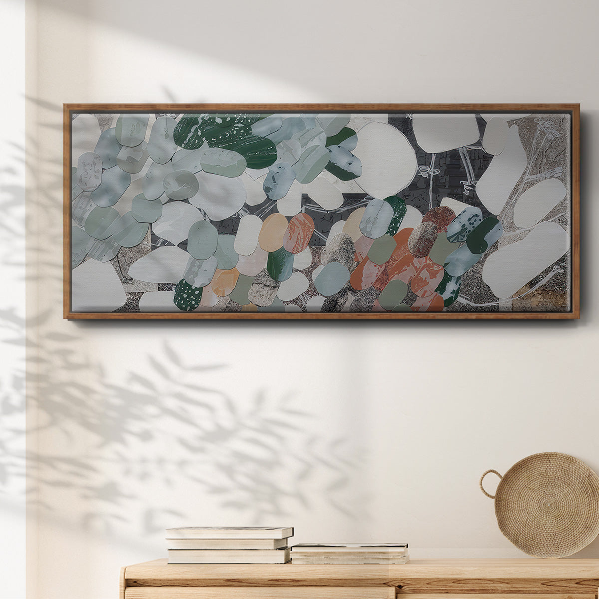 Antelope Canyon Run II - Floater Framed Canvas Print