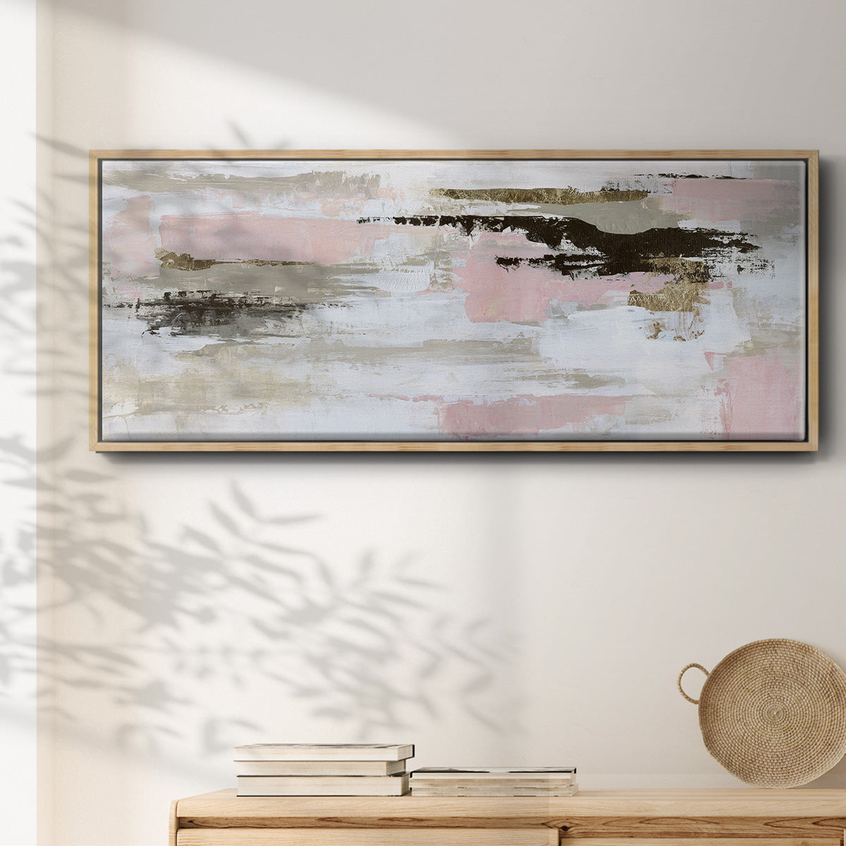 Desert Rose - Floater Framed Canvas Print