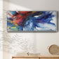 Color Burst  - Floater Framed Canvas Print