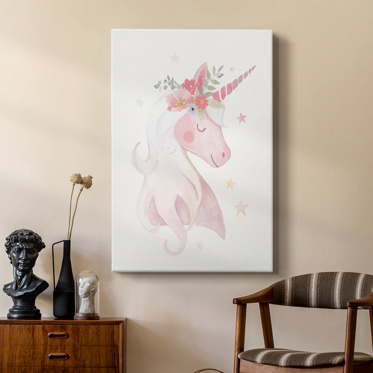 Sweet Unicorn II - Canvas Art Print